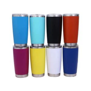 Vaso con aislamiento de doble pared de 20 oz