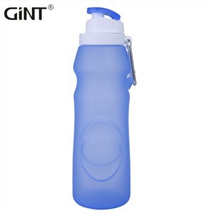 Botella de agua de silicona de 550 ml.