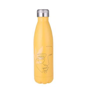 Termo de botella con forma de cola
