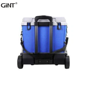 Caja enfriadora de hielo con carrito personalizada con ruedas