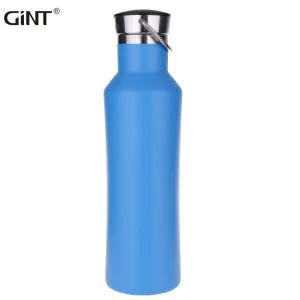 Botella de agua de acero inoxidable de gran venta de calidad alimentaria