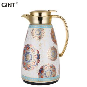 Tetera de porcelana árabe turca, tetera de café