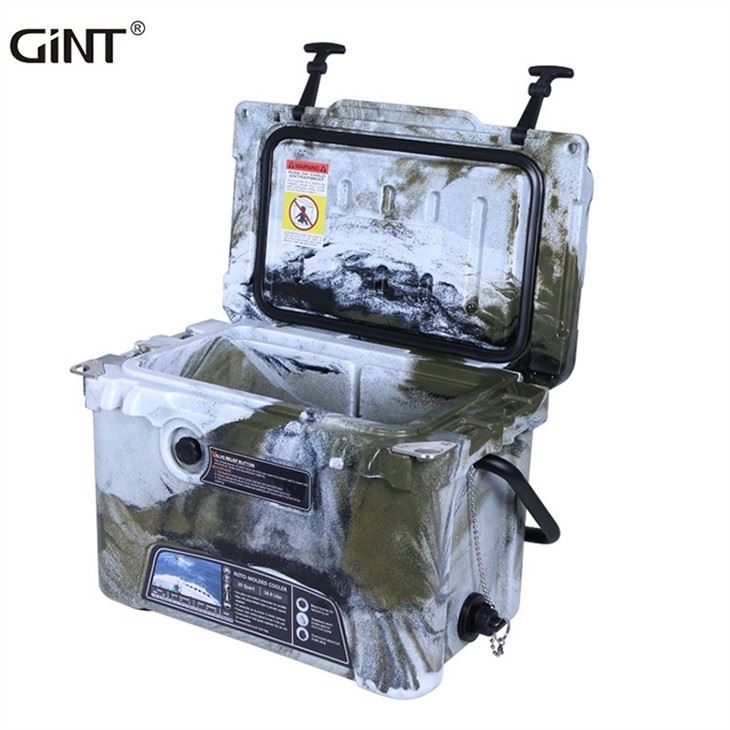Heavy Duty Hard Sided Plastic Insulated Cooler Box Ice Chest Box