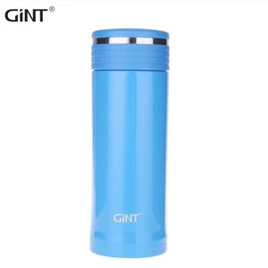 Taza de botella de agua de viaje térmica con aislamiento al vacío