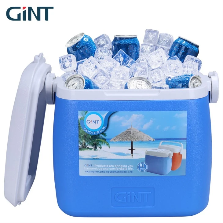 Enfriador de caja de hielo con aislamiento de pesca, senderismo, acampada, 10L